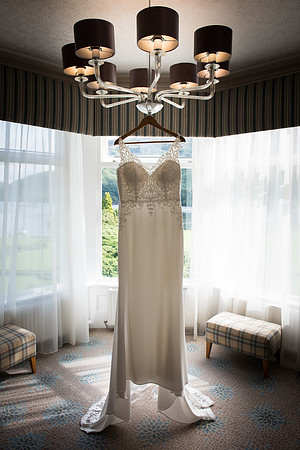 Wedding dress detail